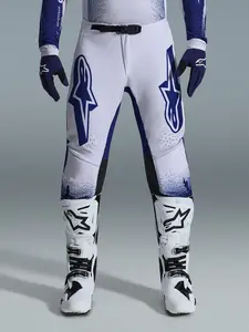 Imagem 3 de Calça Alpinestars Supertech Scenz 26 - Cinza Claro/Azul Escuro