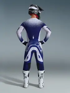 Imagem 6 de Calça Alpinestars Supertech Scenz 26 - Cinza Claro/Azul Escuro