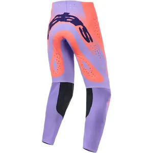Imagem 2 de Calça Alpinestars Supertech Scenz 26 - Vermelho Coral/Roxo