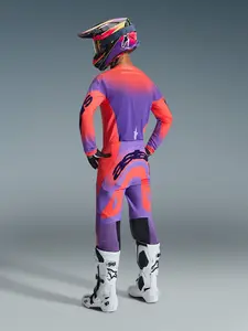 Imagem 9 de Calça Alpinestars Supertech Scenz 26 - Vermelho Coral/Roxo