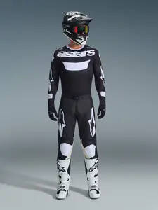 Imagem 6 de Calça Alpinestars Racer Air Riway 26 - Preto/Branco