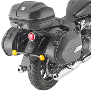 Suporte Lateral Givi Monokey Royal Enfield Super Meteor 650 (apartir de 2023) Preto - PL9058