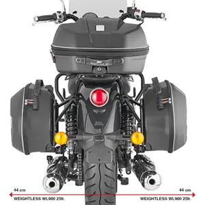 Imagem 2 de Suporte Lateral Givi Monokey Royal Enfield Super Meteor 650 (apartir de 2023) Preto - PL9058