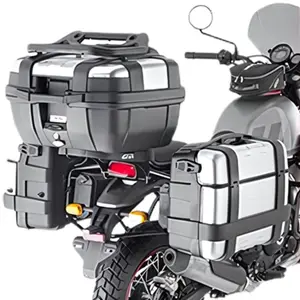Imagem 1 de Suporte Lateral Givi Monokey Royal Enfield Scrarm 411 (2022-2024) Preto - PL9055
