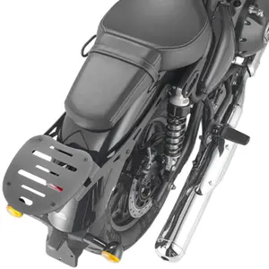 Rack Givi SR9058 Monokey/Monolock para Royal Enfield Super Meteor 650 (apartir de 2023) - Preto