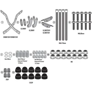Imagem 2 de Rack Givi SR9061 Monolock para Royal Enfield Guerrilla 450 (apartir de 2024) - Preto