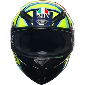 Imagem 5 de Capacete AGV K1S Soleluna 2017 - Amarelo/Preto