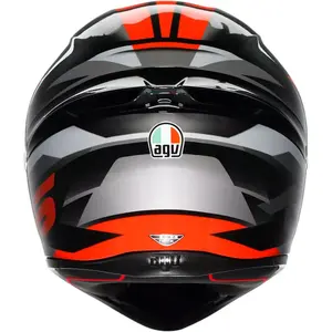 Imagem 7 de Capacete AGV K1S Fastlap - Preto/Cinza/Vermelho