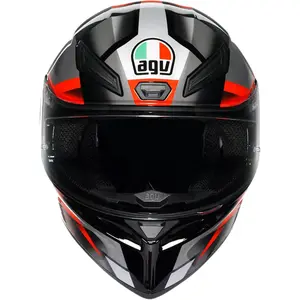 Imagem 5 de Capacete AGV K1S Fastlap - Preto/Cinza/Vermelho