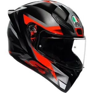 Imagem 3 de Capacete AGV K1S Fastlap - Preto/Cinza/Vermelho