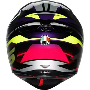 Imagem 7 de Capacete AGV K1S Fastlap - Preto/Roxo/Rosa