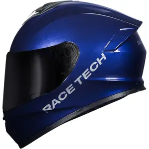 Capacete Race Tech Hit Monocolor - Azul