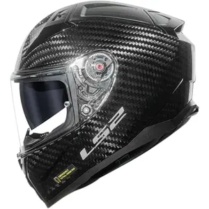 Capacete LS2 Vector 2 FF811 Carbon Solid - Preto