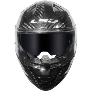 Imagem 4 de Capacete LS2 Vector 2 FF811 Carbon Solid - Preto