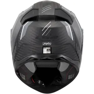 Imagem 4 de Capacete LS2 Vector 2 FF811 Carbon Grid - Preto/Cinza Fosco