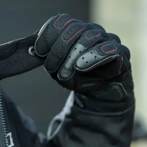 Imagem 5 de Luva X11 Nitro Air - Preto/Vermelho