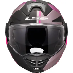 Imagem 11 de Capacete LS2 Advant X FF901 Ultra - Cinza/Roxo Fosco (Articulado)