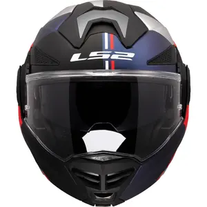Imagem 13 de Capacete LS2 Advant X FF901 Ultra - Azul/Vermelho Fosco (Articulado)