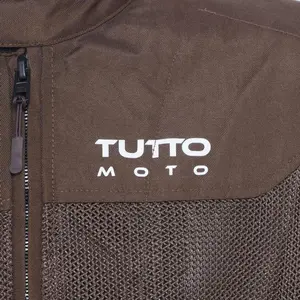Imagem 3 de Jaqueta Tutto Moto Sole - Marrom (Ventilada)