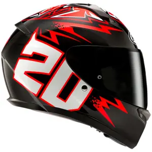 Imagem 2 de Capacete HJC C10 Fabio Quartararo 2024 - Vermelho/Preto/Branco