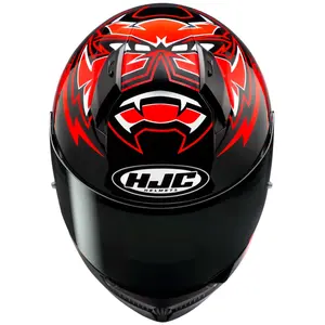 Imagem 3 de Capacete HJC C10 Fabio Quartararo 2024 - Vermelho/Preto/Branco