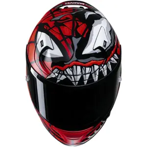 Imagem 4 de Capacete HJC RPHA 12 Maximized Venom Marvel - Vermelho/Preto (Tri-Composto)