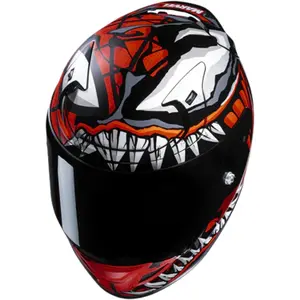 Imagem 3 de Capacete HJC RPHA 12 Maximized Venom Marvel - Vermelho/Preto (Tri-Composto)
