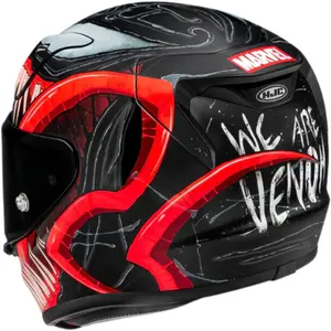 Imagem 5 de Capacete HJC RPHA 12 Venom 3 Marvel - Vermelho/Preto (Tri-Composto)