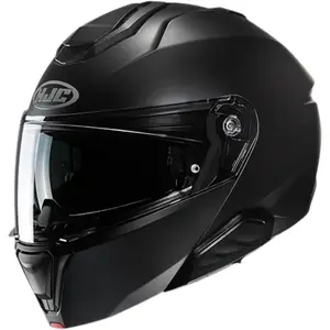 Capacete HJC I91 Monocolor - Preto Fosco (Articulado)