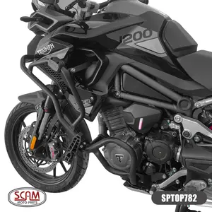 Imagem 2 de Protetor de Motor Carenagem Scam Triumph Tiger 1200 GT Pro/Black Edition (apartir de 2024) Preto - SPTOP782