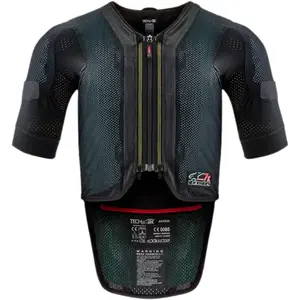 Imagem 2 de Colete Alpinestars Tech-Air 7 X - Preto/Vermelho