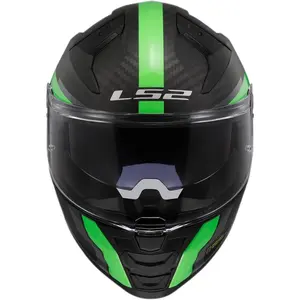 Imagem 7 de Capacete LS2 Vector 2 FF811 Carbon Grid - Verde Fluor Fosco