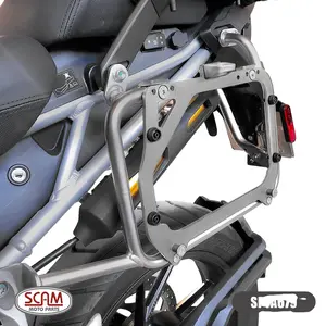 Imagem 2 de Adaptador de Baú Lateral Triumph Tiger 900/1200 (apartir 2022) Prata - SPTA679