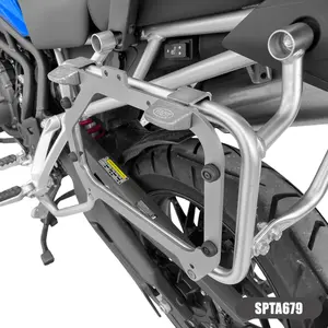 Imagem 3 de Adaptador de Baú Lateral Triumph Tiger 900/1200 (apartir 2022) Prata - SPTA679