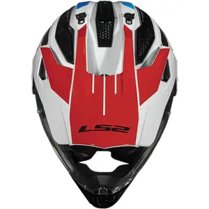 Imagem 8 de Capacete LS2 MX702 Pioneer 2 Namib - Branco/Azul/Vermelho