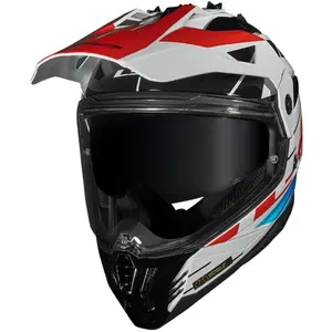 Imagem 3 de Capacete LS2 MX702 Pioneer 2 Namib - Branco/Azul/Vermelho