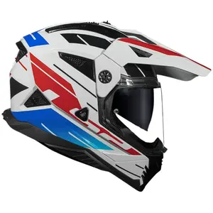 Imagem 2 de Capacete LS2 MX702 Pioneer 2 Namib - Branco/Azul/Vermelho