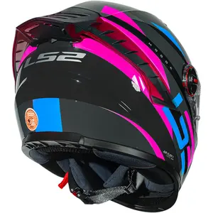 Imagem 6 de Capacete LS2 FF358 Pro Modok - Preto/Rosa