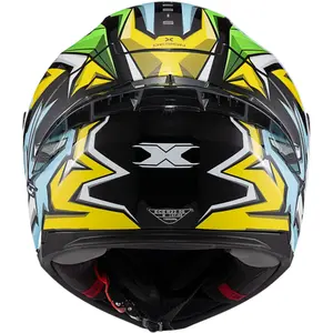 Imagem 7 de Capacete Texx Raptor Genesis - Azul/Amarelo/Branco