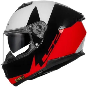 Imagem 1 de Capacete LS2 Stream 2 Thunderbiz - Preto/Vermelho/Branco