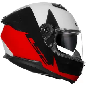 Imagem 2 de Capacete LS2 Stream 2 Thunderbiz - Preto/Vermelho/Branco