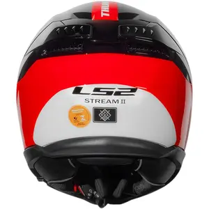 Imagem 9 de Capacete LS2 Stream 2 Thunderbiz - Preto/Vermelho/Branco