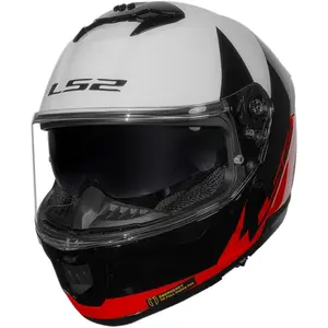 Imagem 5 de Capacete LS2 Stream 2 Thunderbiz - Preto/Vermelho/Branco