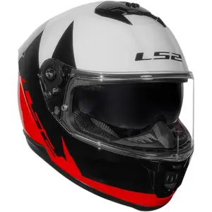 Imagem 6 de Capacete LS2 Stream 2 Thunderbiz - Preto/Vermelho/Branco