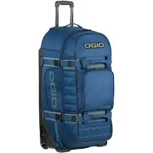 Imagem 2 de Mala Ogio Rig 9800 Wheeled Bag - Azul/Cinza