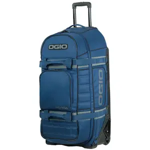 Imagem 4 de Mala Ogio Rig 9800 Wheeled Bag - Azul/Cinza