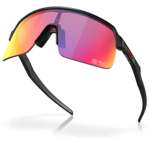 Imagem 4 de Óculos Oakley Sutro Lite MotoGP Preto Fosco - com Lente Rosa/Amarela (Prizm)