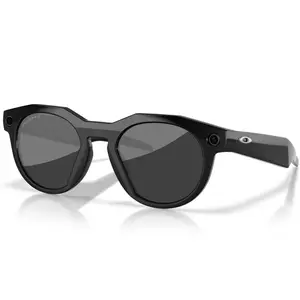 Óculos Oakley Meta HSTN Preto - com Lente Fumê Polarizada (Prizm)