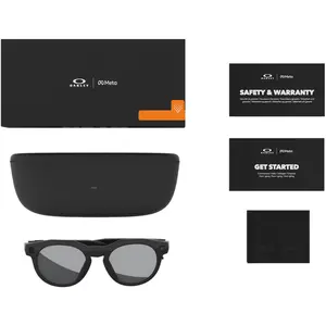 Imagem 7 de Óculos Oakley Meta HSTN Preto - com Lente Fumê Polarizada (Prizm)