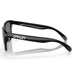 Imagem 3 de Óculos Oakley Frogskins Preto Brilhante - com Lente Cinza